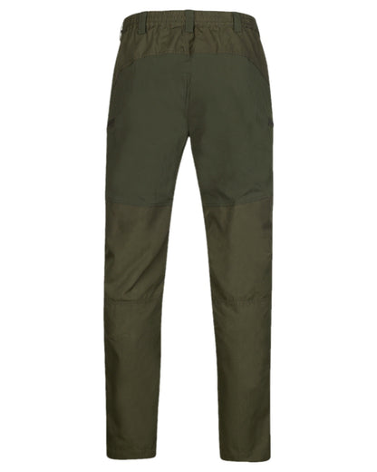 Forest Night Rosin Coloured Harkila Fjell Trousers on white background #colour_forest-night-rosin
