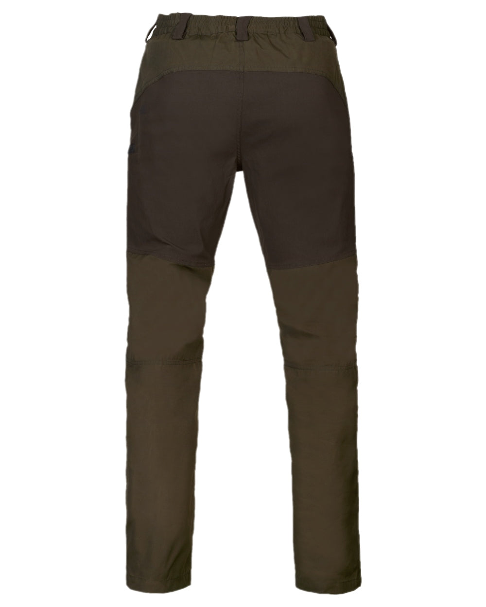 Willow Green Shadow Brown Coloured Harkila Fjell Trousers on white background #colour_willow-green-shadow-brown