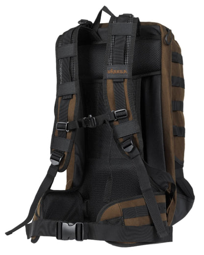 Hunting Green Coloured Harkila Forest Hunter Backpack on white background #colour_hunting-green