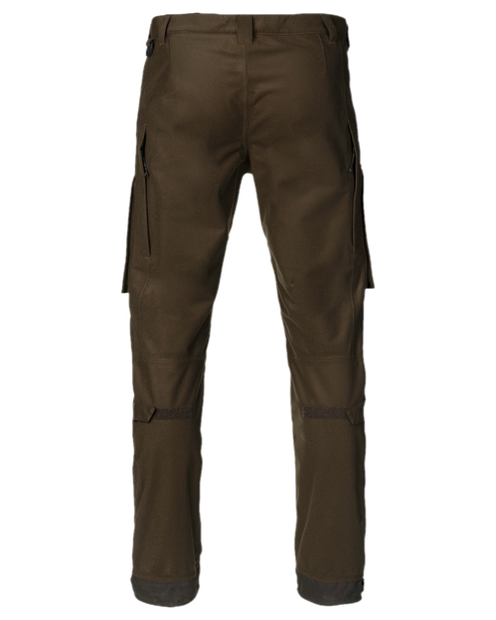 Hunting Green Shadow Brown Coloured Harkila Forest Hunter GTX Trousers on white background #colour_hunting-green-shadow-brown
