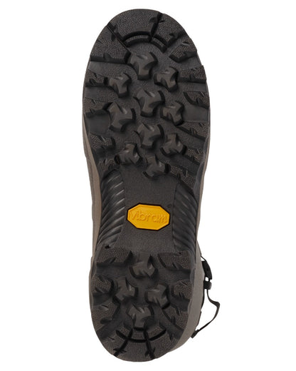 Dark Willow Green Coloured Harkila Forester Gusset Rubber Boots on white background #colour_dark-willow-green