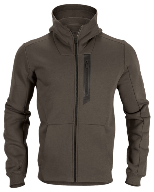 Grey Coloured Harkila Hoodie on white background #colour_grey