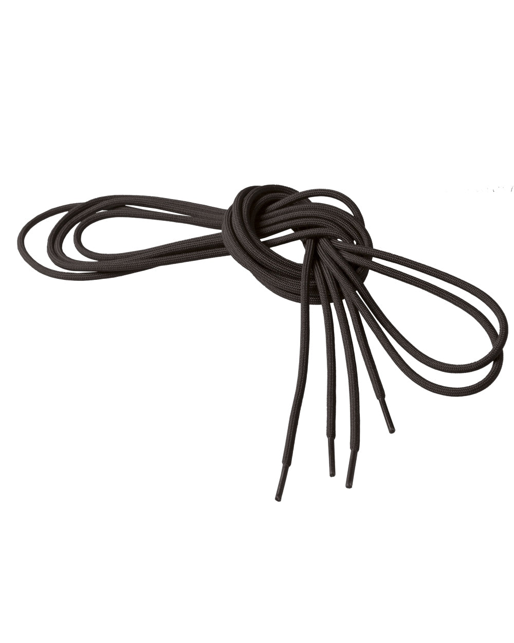 Dark Brown Coloured Harkila Hunting Boots Laces on white background #colour_dark-brown