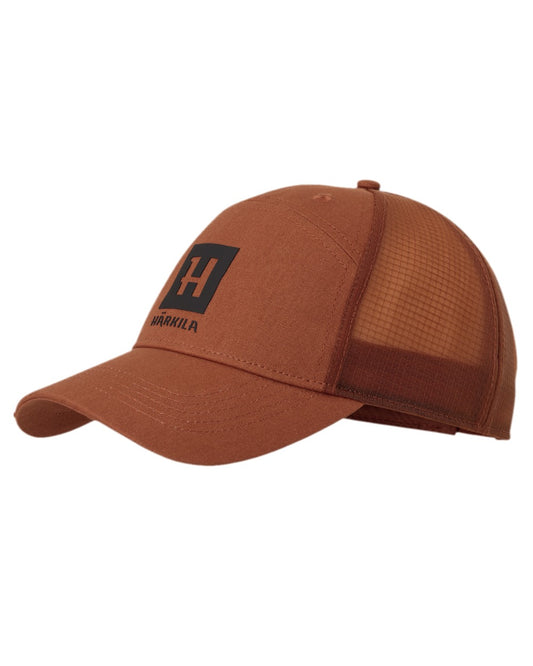 Arabian Spice Coloured Harkila Instinct Cap on white background #colour_arabian-spice