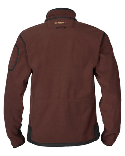 Green Bordeaux Coloured Harkila Kamko Fleece on white background #colour_green-bordeaux