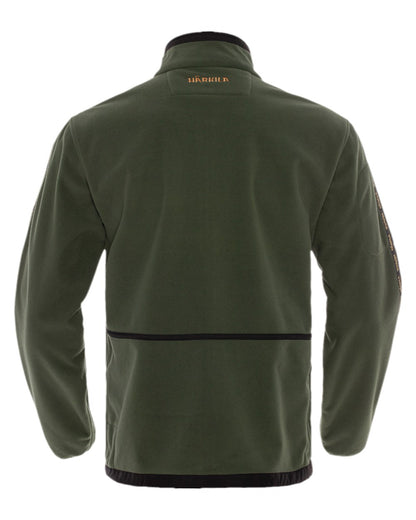 Grey Green Coloured Harkila Kamko Fleece on white background #colour_grey-green