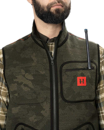 AXIS MSP Limited Edition Coloured Harkila Kamko Pro Edition Reversible Waistcoat on white background #colour_axis-msp-limited-edition
