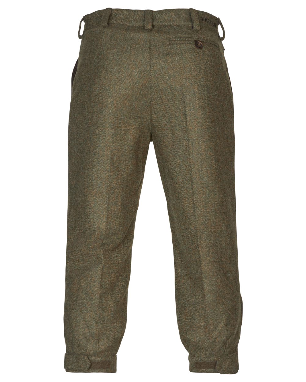 Forest Green Herringbone Coloured Harkila Kenmore GTX Breeks on white background #colour_forest-green-herringbone