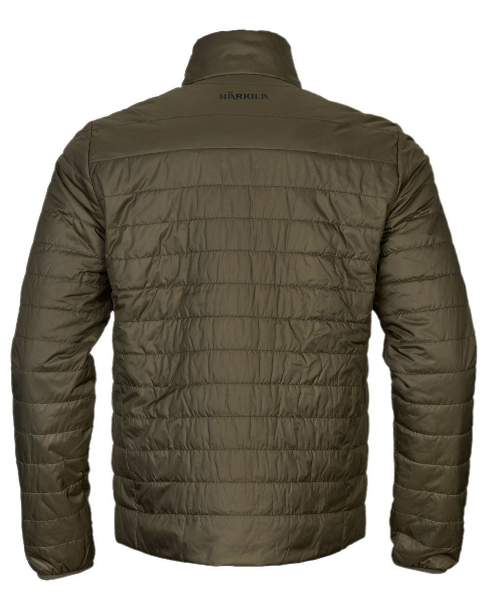 Willow Green Sea Blue Coloured Harkila Mens Kalix HSP Jacket on white background #colour_willow-green-sea-blue