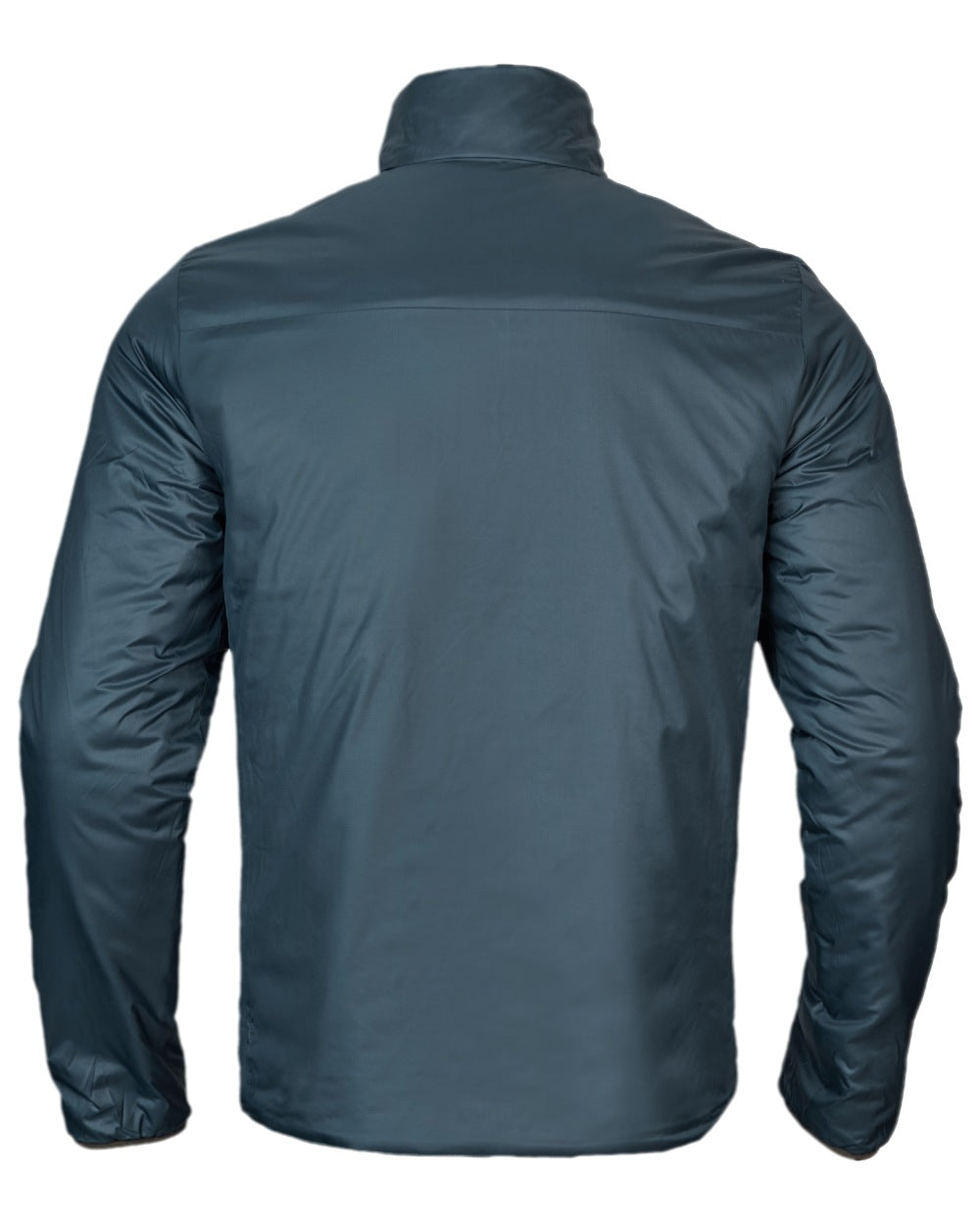 Willow Green Sea Blue Coloured Harkila Mens Kalix HSP Jacket on white background #colour_willow-green-sea-blue