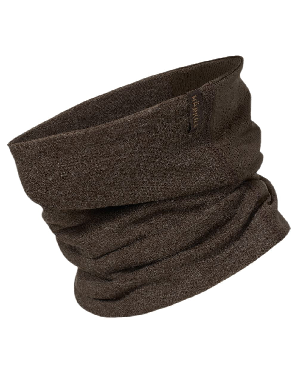 Willow Green Coloured Harkila Metso Roll Collar on white background #colour_willow-green