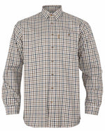 Blue Beige Check