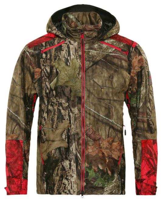 Mossy Oak Break-Up Country Mossy Oak Red Coloured Harkila Moose Hunter 2.0 GTX Jacket on white background #colour_mossy-oak-break-up-country-mossy-oak-red