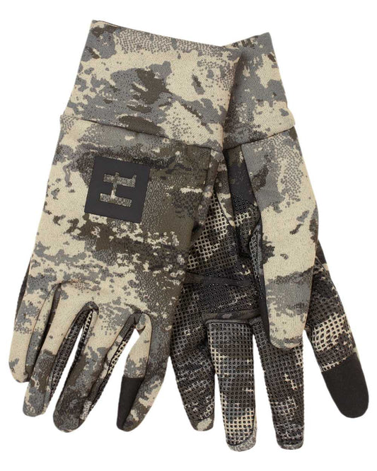 AXIS Mountain Coloured Harkila Mountain Hunter Expedition Fleece Gloves on white background #colour_axis-mountain