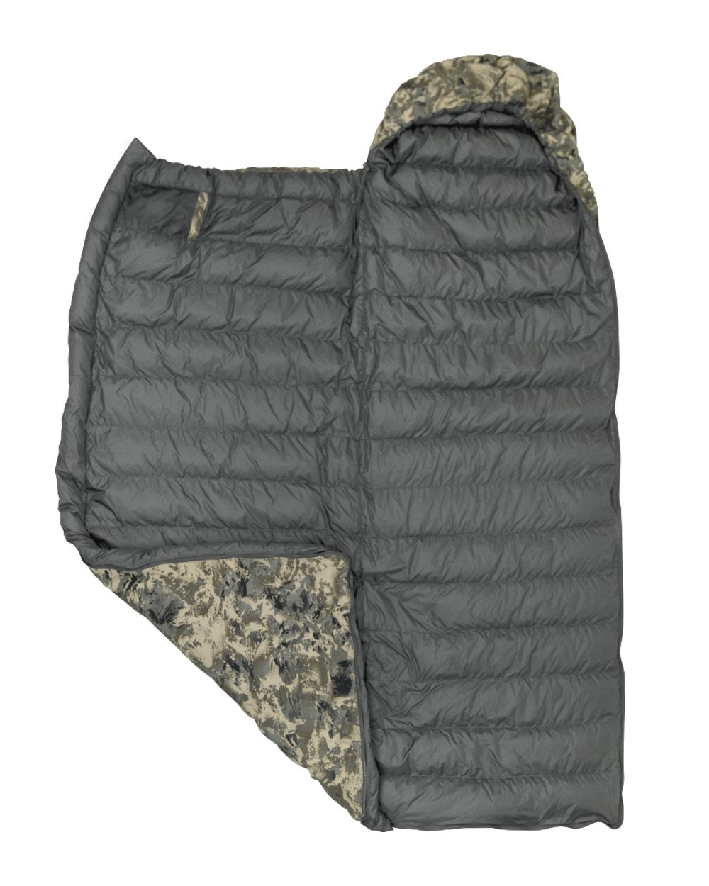 Axis MSP Mountain Coloured Harkila One Camo HSP Sleeping Bag on white background #colour_axis-msp-mountain