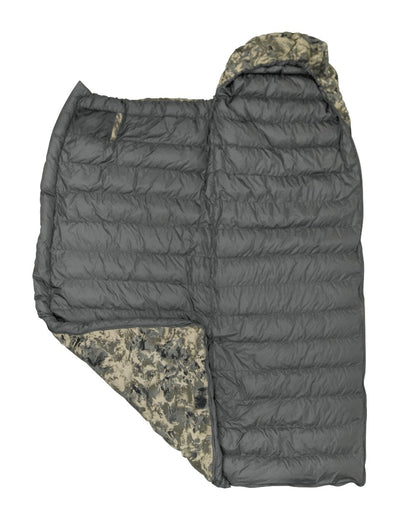 Axis MSP Mountain Coloured Harkila One Camo HSP Sleeping Bag on white background #colour_axis-msp-mountain