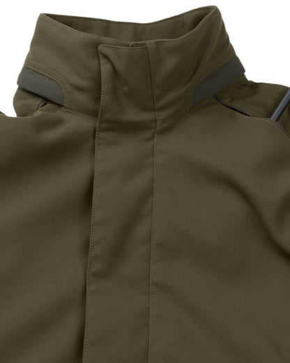 Willow Green Coloured Harkila Pro Hunter Endure Jacket on white background #colour_willow-green