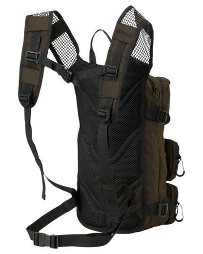 Willow Green Coloured Harkila Ragnar First Aid Backpack on white background #colour_willow-green