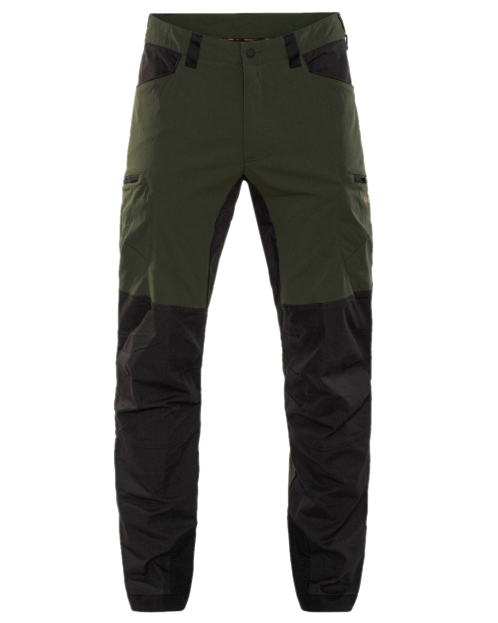 Duffel Green Phantom Coloured Harkila Ragnar Trousers on white background #colour_duffel-green-phantom