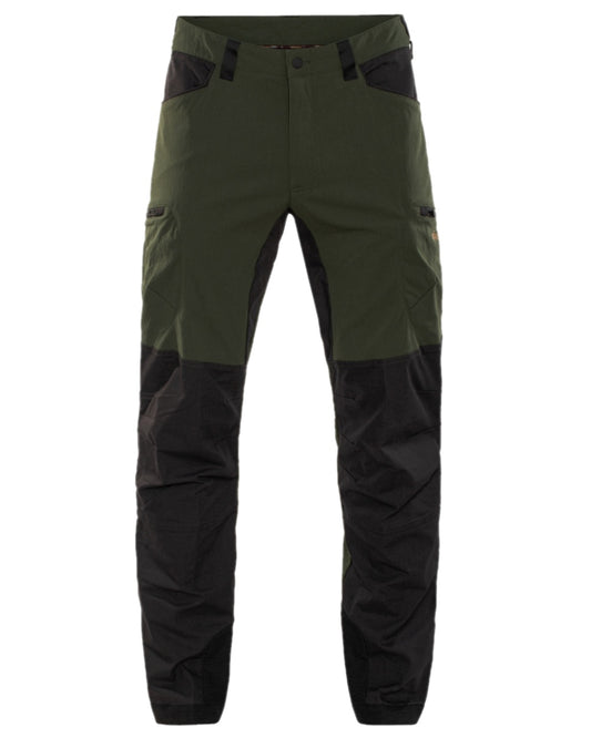Duffel Green Phantom Coloured Harkila Ragnar Trousers on white background #colour_duffel-green-phantom