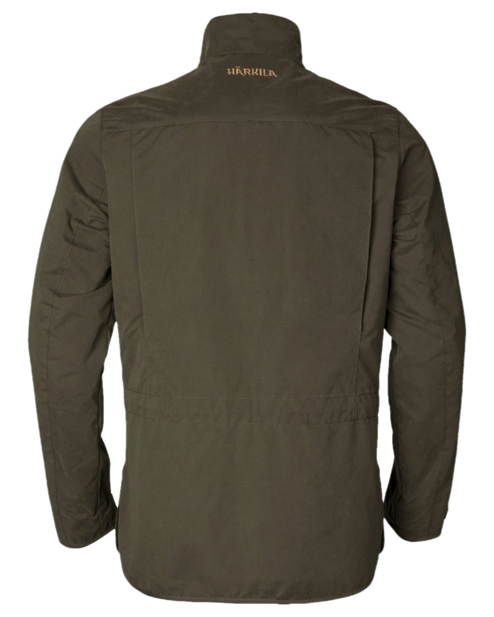 Willow Green Coloured Harkila Rannoch HWS Shooting Jacket on white background #colour_willow-green