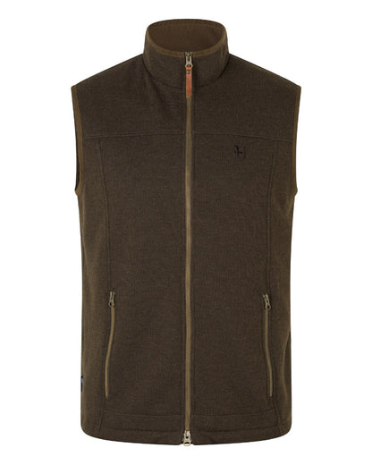 Forest Green Coloured Harkila Sandhem Pro Waistcoat on White background #colour_forest-green