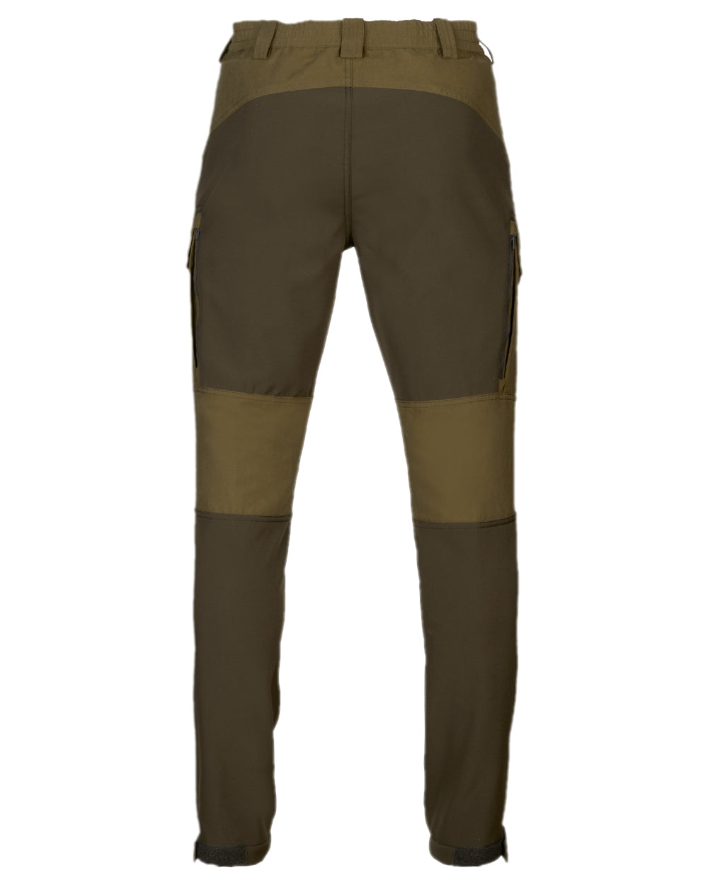 Dark Olive Willow Green Coloured Harkila Scandinavian Trousers on White background #colour_dark-olive-willow-green