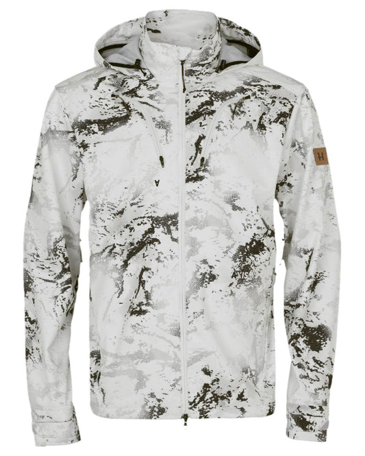 AXIS Snow Coloured Harkila Winter Active WSP Jacket on white background #colour_axis-snow
