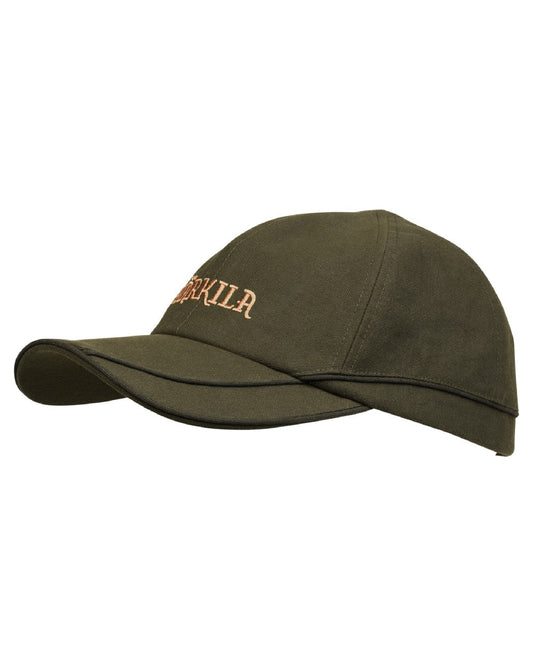 Willow Green coloured Harkila Pro Hunter Cap on white background #colour_willow-green