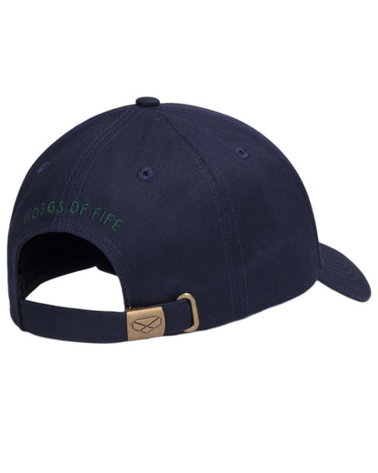 Navy coloured Hoggs of Fife 1888 Baseball Cap on white background #colour_navy