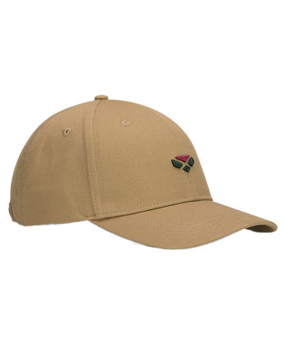 Sand Coloured Hoggs of Fife 1888 Baseball Cap on white background #colour_sand