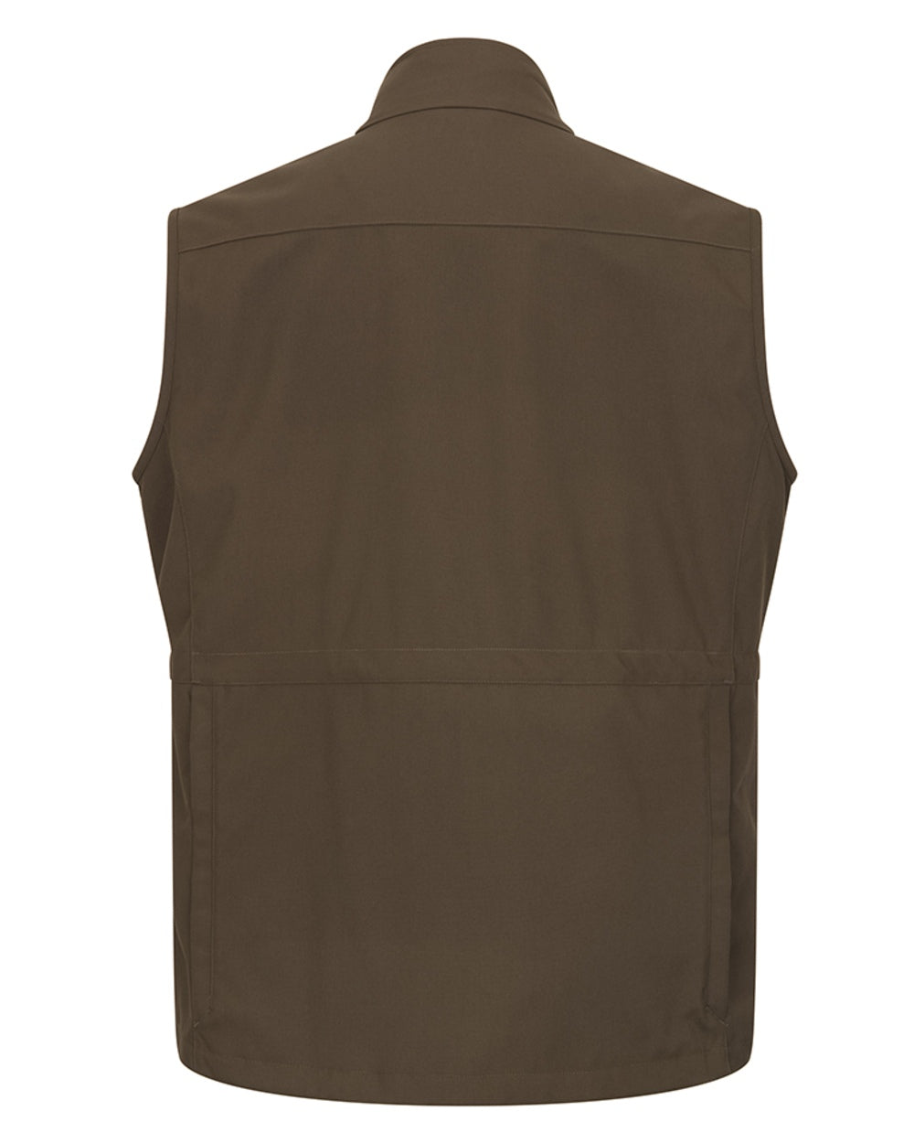 Green Coloured Hoggs of Fife Ballater Waterproof Field Waistcoat on white background #colour_green