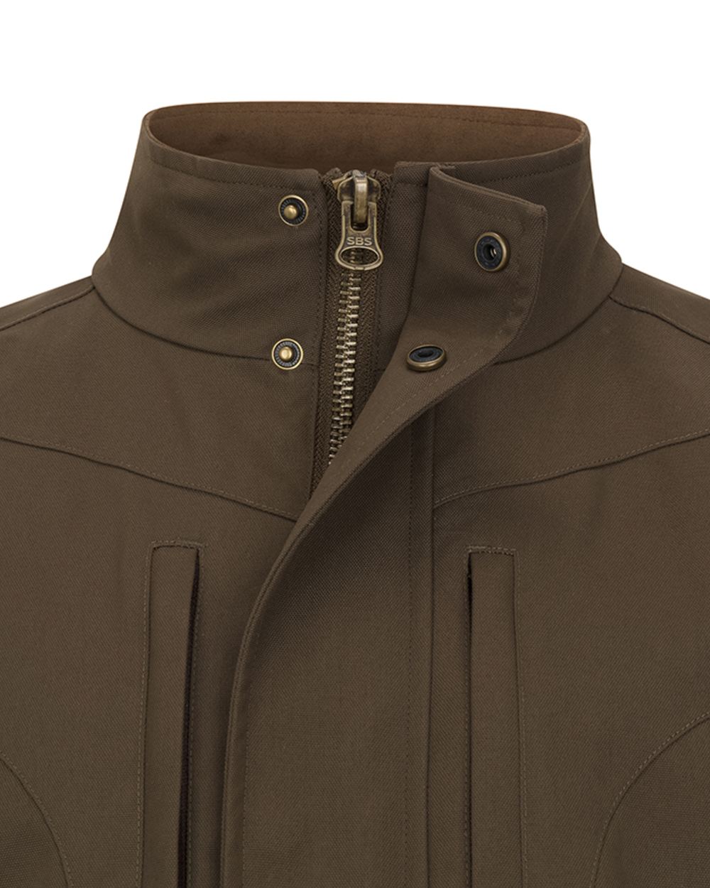 Green Coloured Hoggs of Fife Ballater Waterproof Field Waistcoat on white background #colour_green