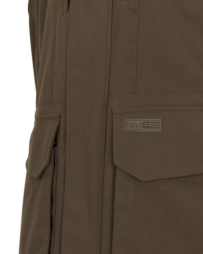 Green Coloured Hoggs of Fife Ballater Waterproof Field Waistcoat on white background #colour_green