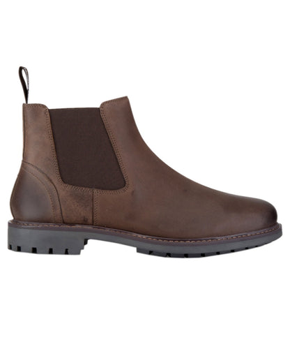 Waxy Brown Coloured Hoggs of Fife Banff Country Dealer Boots on white background #colour_waxy-brown