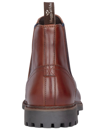 Whisky coloured Hoggs of Fife Banff Country Dealer Boots on white background #colour_whisky