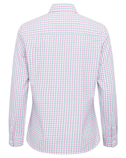 Seafoam Candy Coloured Hoggs of Fife Becky II Shirt on white background #colour_seafoam-candy