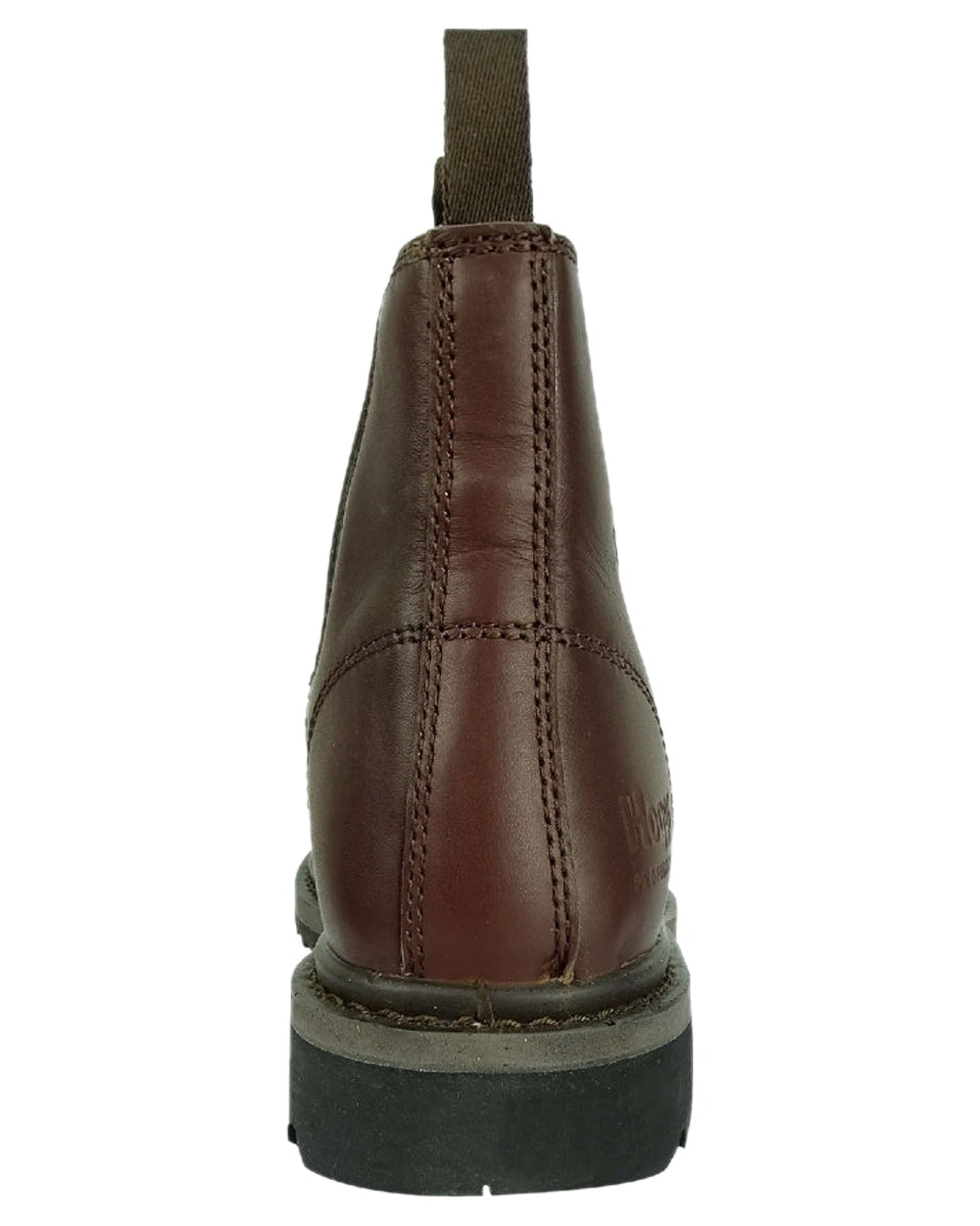 Brown Coloured Hoggs of Fife Brown Zeus Safety Dealer Boots on white background #colour_brown