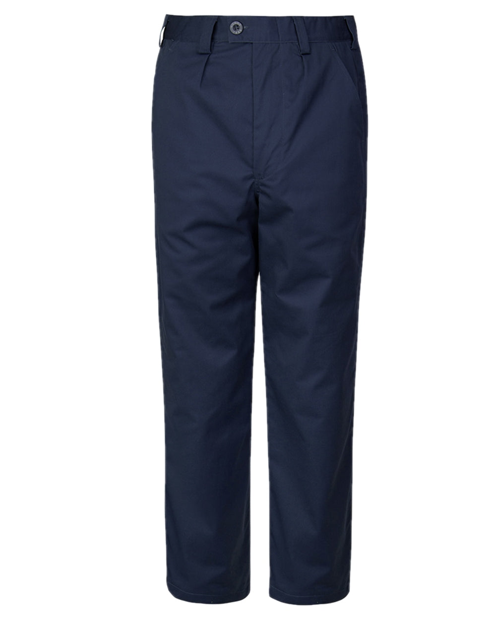 Navy Coloured Hoggs of Fife Bushwhacker Unlined Trousers on white background #colour_navy