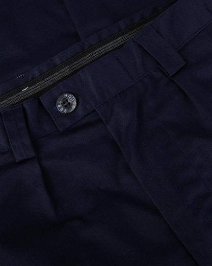 Navy Coloured Hoggs of Fife Bushwhacker Unlined Trousers on white background #colour_navy