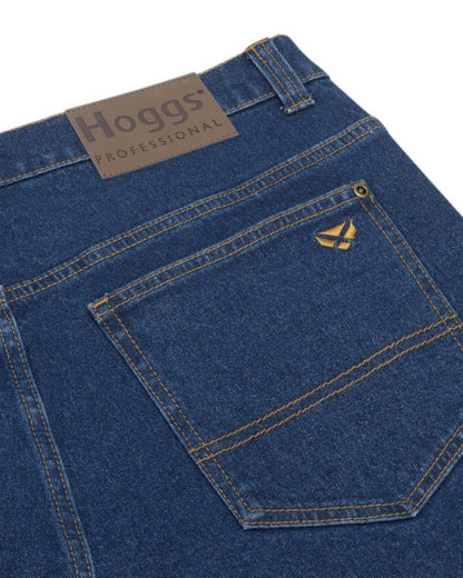 Stonewash Coloured Hoggs of Fife Clyde Comfort Denim Jeans on white background #colour_stonewash