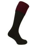 Dark Green Burgundy