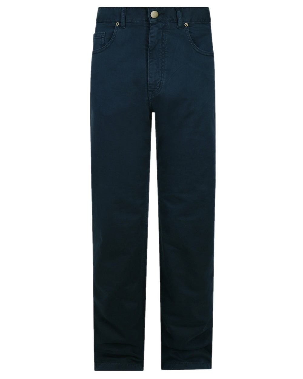 Navy Coloured Hoggs of Fife Dingwall Jeans on white background #colour_navy