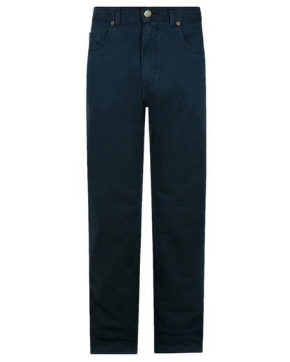 Navy Coloured Hoggs of Fife Dingwall Jeans on white background #colour_navy