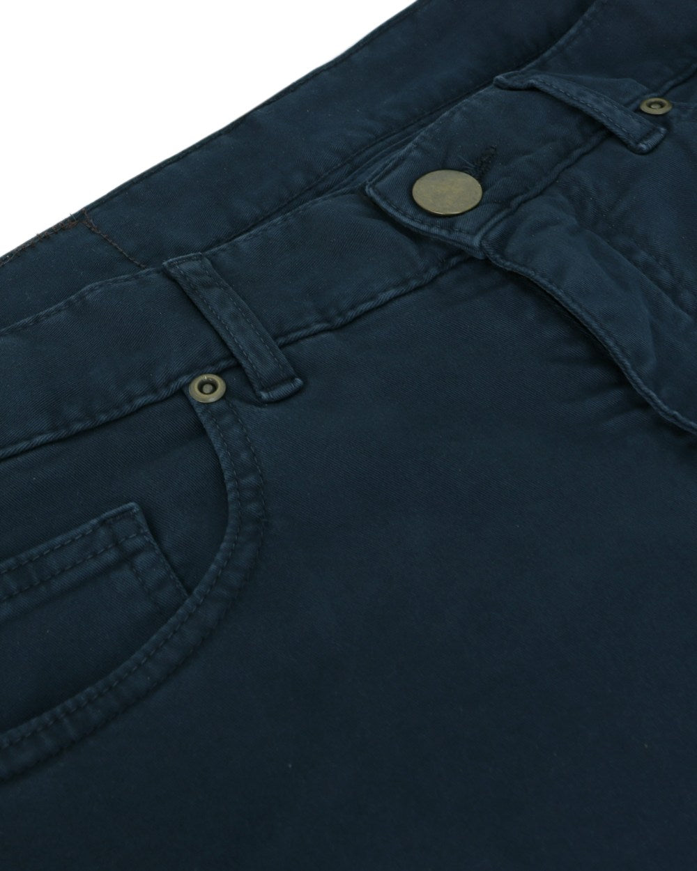 Navy Coloured Hoggs of Fife Dingwall Jeans on white background #colour_navy