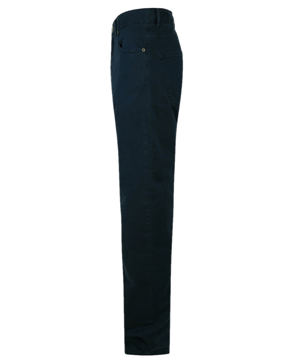 Navy Coloured Hoggs of Fife Dingwall Jeans on white background #colour_navy