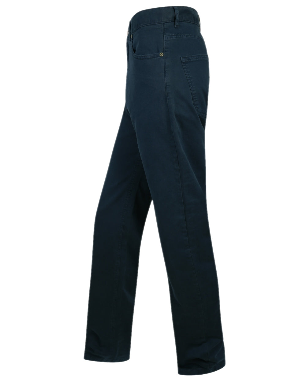 Navy Coloured Hoggs of Fife Dingwall Jeans on white background #colour_navy