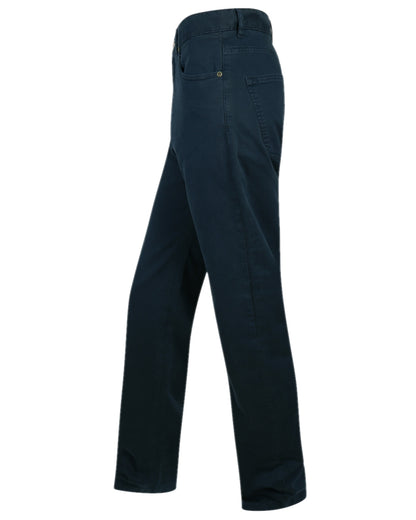 Navy Coloured Hoggs of Fife Dingwall Jeans on white background #colour_navy