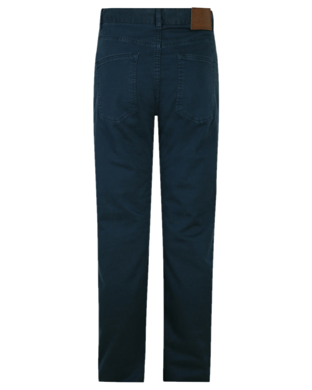 Navy Coloured Hoggs of Fife Dingwall Jeans on white background #colour_navy