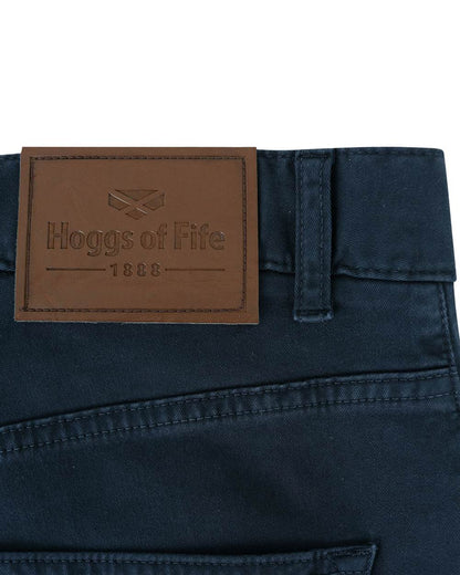 Navy Coloured Hoggs of Fife Dingwall Jeans on white background #colour_navy